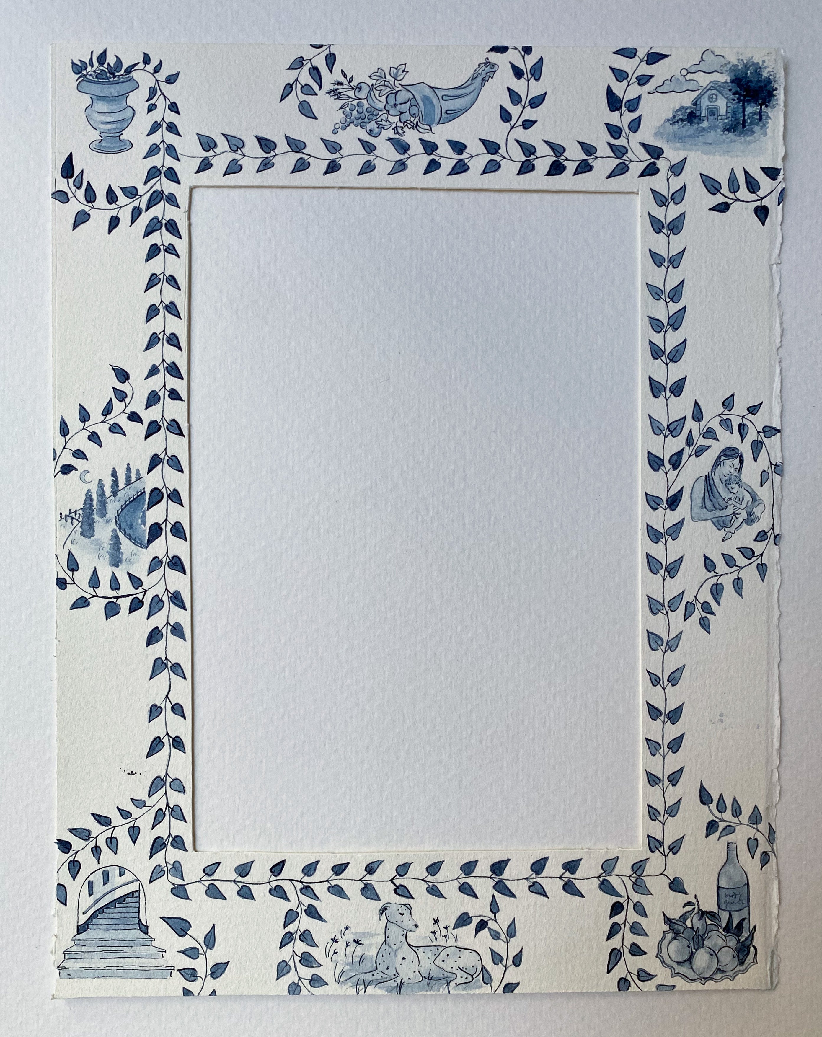 Vine Picture Frame Mat