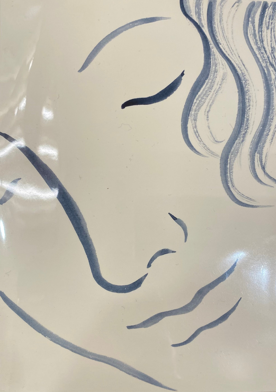 Face Greeting Card