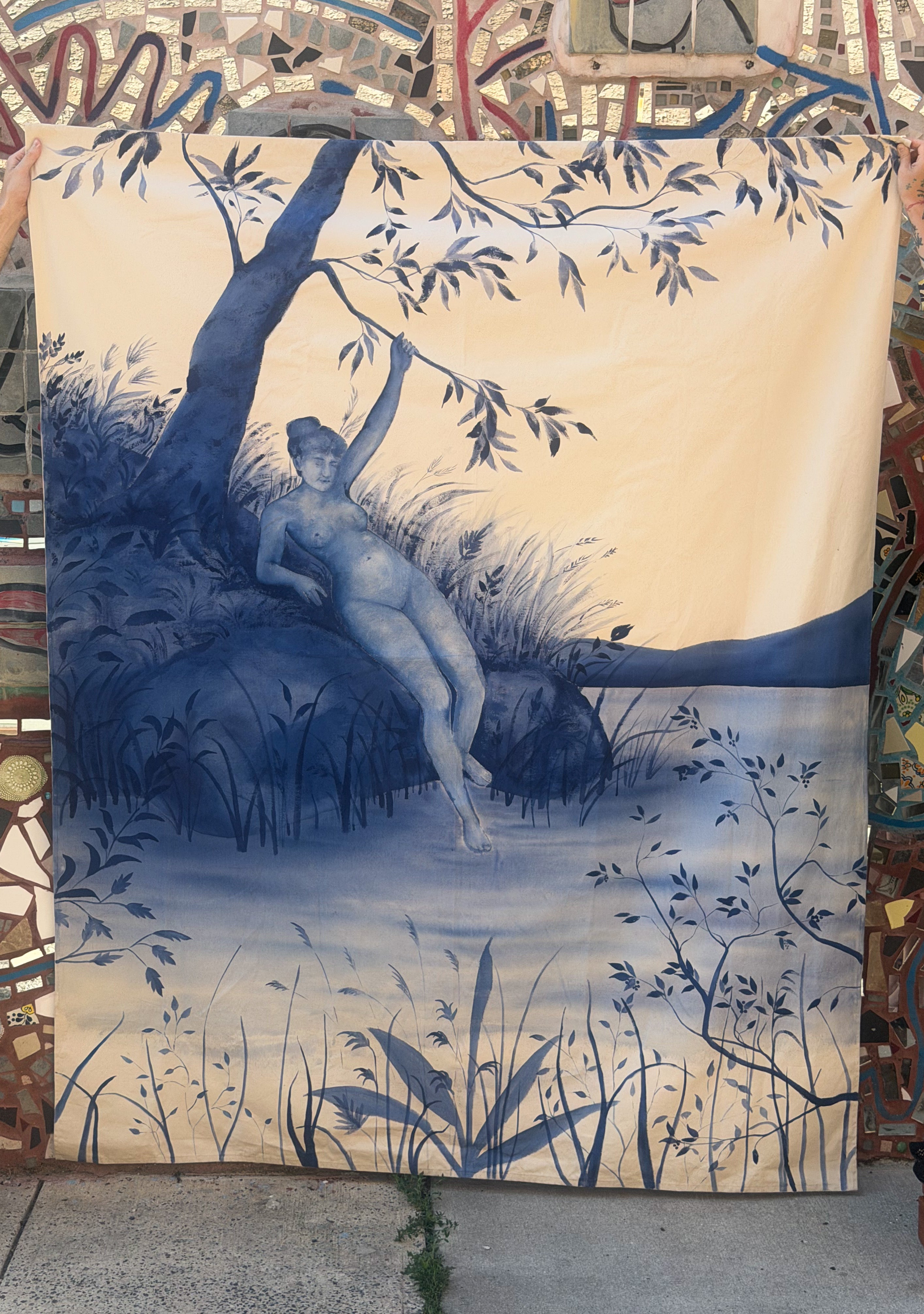 Bather Curtain Panel