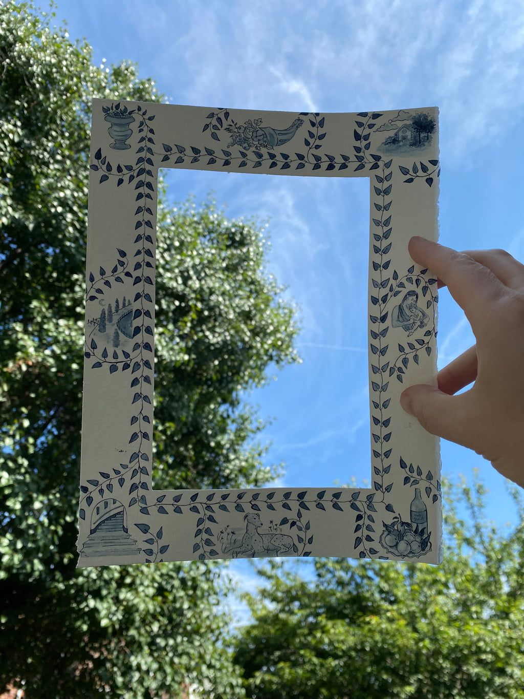 Vine Picture Frame Mat