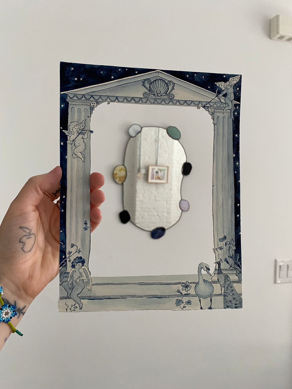 Temple Picture Frame Mat