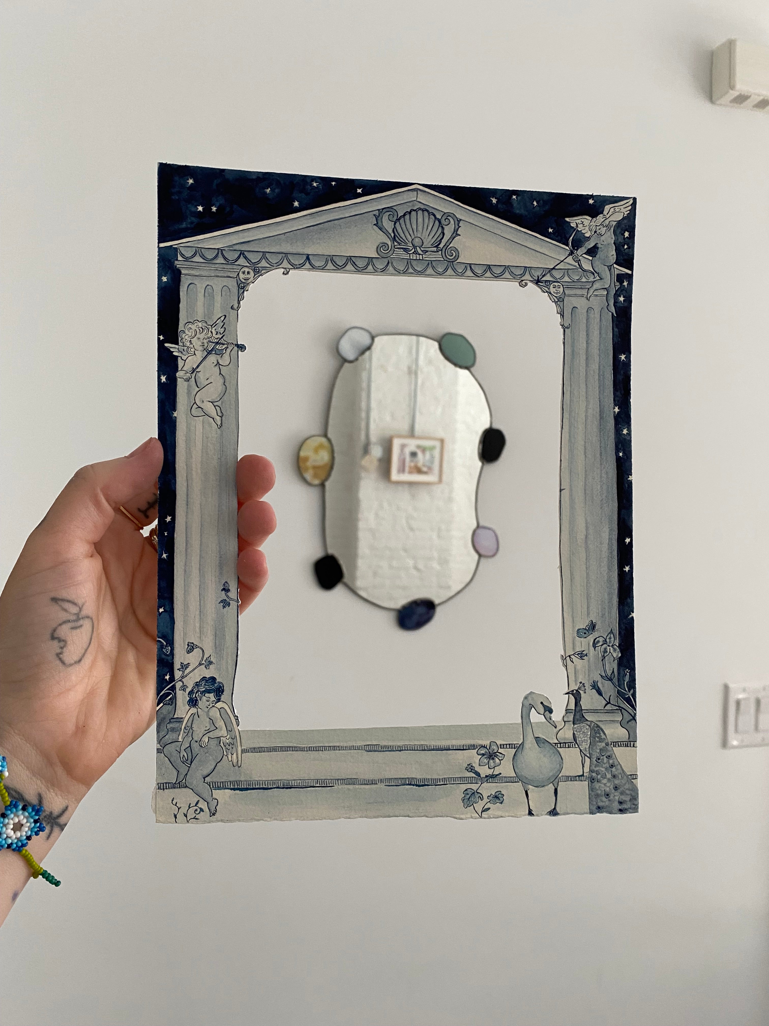 Temple Picture Frame Mat